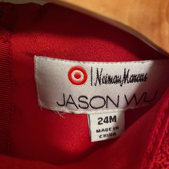 Neiman  Marcus Jason Wu Red Formal Dress 24 mis - Picture 5 of 10